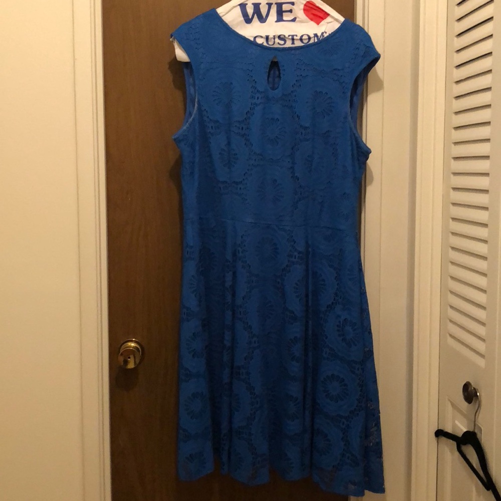 Gorgeous blue dress for night out